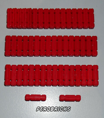 Lego Technic Technik 50 Kreuzstangen 2lang #32062 rot (Beispielfoto)