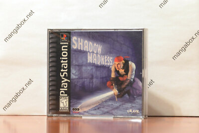 SHADOW MADNESS   NTSC-U/C US USA Sony Playstation PSX PS1 ntsc RPG