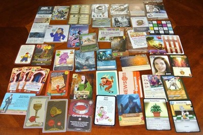 PROMO PARADISE Kickstarter Board Game HUGH LOT many promos