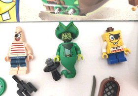 LEGO Minifigure Lot 3817 Spongebob Flying Dutchman Patrick Squarepants Pirates