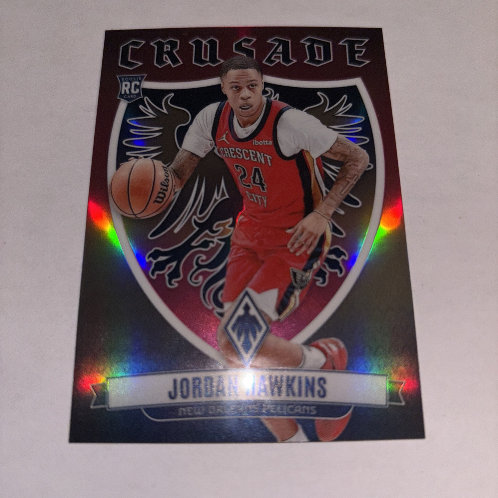 2023-24 Phoenix Jordan Hawkins Rookie RC Crusade Pink Prizm 66/99