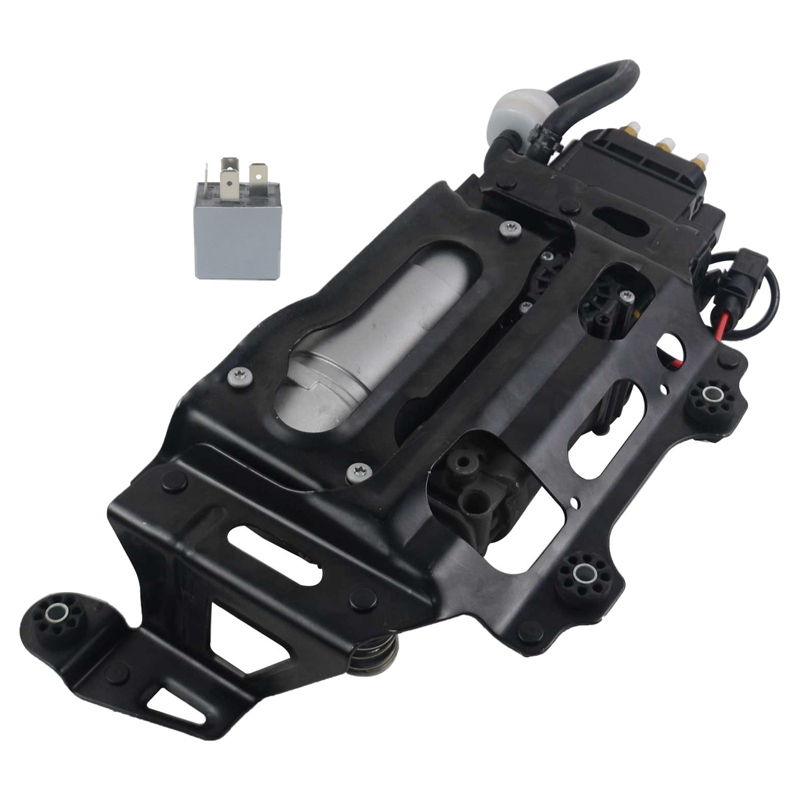 Air Suspension Compressor Pump w/ Bracket For Bentley Mulsanne Audi A6 A7 A8 S8