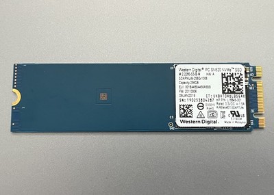 WD SN520 256GB NVMe M.2 2280 SSD Western Digital PC SN520 Laptop SSD - GEBRAUCHT!