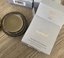 Merit Solo Shadow Cream-to-Powder Soft Matte Eyeshadow, Viper, 0.17 oz, New