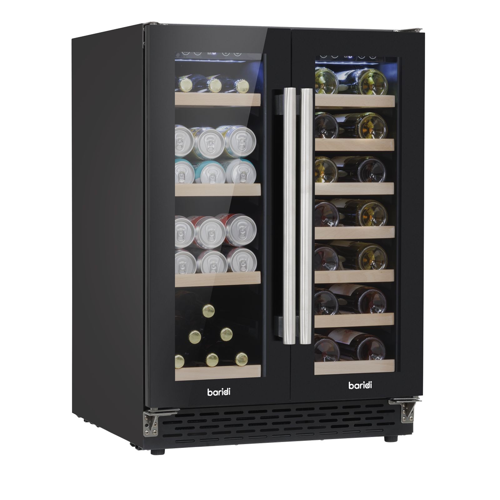 Sealey DH96 Baridi 40 Bottle/120 Can Under-Counter/Freestanding Dual Zon - Image 3
