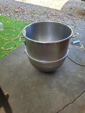 140 Qt Used Stainless Steel Mixing Bowl Commercial Industrial Bakery Food