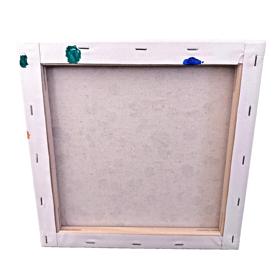 Ручная роспись искусства акрил на холсте - абстрактный "Осень" оригинальная картина 10 X 10 - Изображение 2 из 4