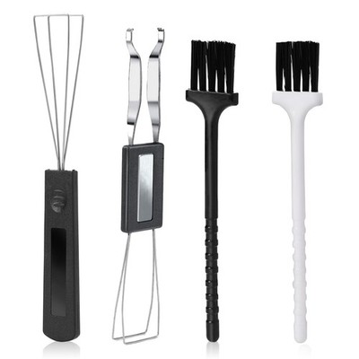 2PCS Keycap Puller and Switch Puller with 2PCS Keyboard Brush