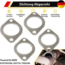 4x Dichtung Abgasrohr 00963400 für BMW 3er E46 5erE39 E60 E61 20/25i M54 Z3 Z4