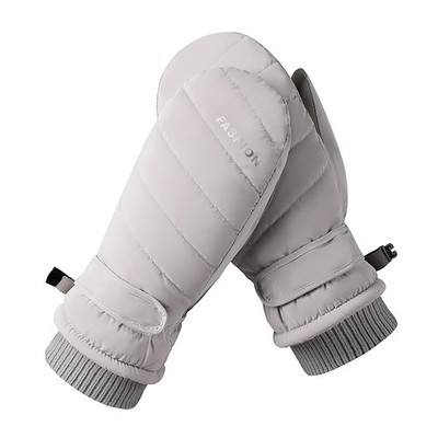 Winter Ski Mittens for Womens Waterproof Snow Gloves Warm Touchscreen Mittens...