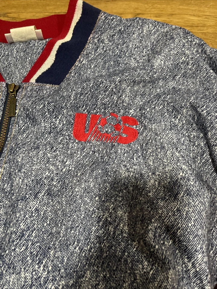 Jaqueta EUA Adidas Copa do Mundo 1994 Track Top Futebol Seleção Nacional Bombardeiro - Imagem 2 de 4