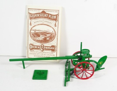 Scale Models John Deere & Company Gilpin Sulky Plow Booklet Diecast 1/16