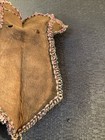 VTG Beaded Suede Leather pouch Native American Texas Chief Tobacco Coin Bag — photo 9