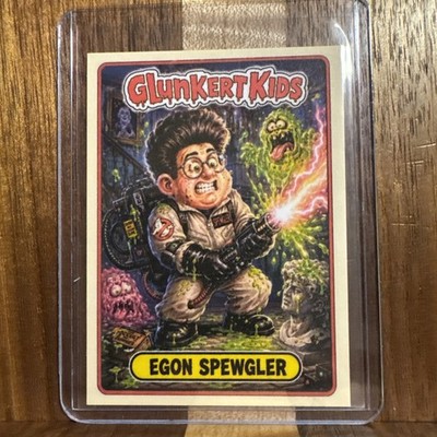 Glunkert Kids Econ Spewgler  Spengler Ghostbusters Gpk Parody Art Card