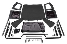Rugged Ridge Complete Soft Top Fits Wblack Frame 76-95 Jeep Wrangler Cjyj
