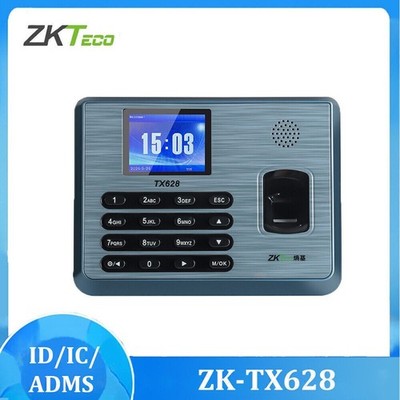 ZKteco TCP/IP TX628 Fingerprint Time Attendance Access Control System Time Clock