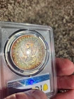 1884 O Morgan Silver Dollar $1 PCGS MS 62 Monster Rainbow Toning!!!