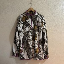 Mossy Oak Camo Fleece Pull Over