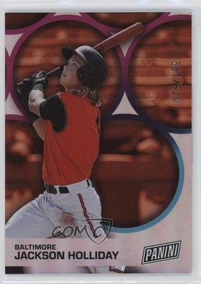 2023 Panini Father's Day Baseball Holo 79/199 Jackson Holliday #BB3 9h3