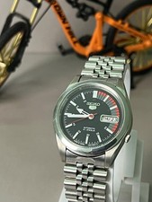 Seiko 5 Vintage Automatic Men's 7S26 Racer-Black Dial Day/Date Watch