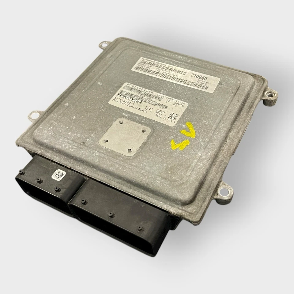 Dodge Avenger Sebring 2009 2,4 L motor computador P05187405AD ECU módulo de control Foto 3 de 4