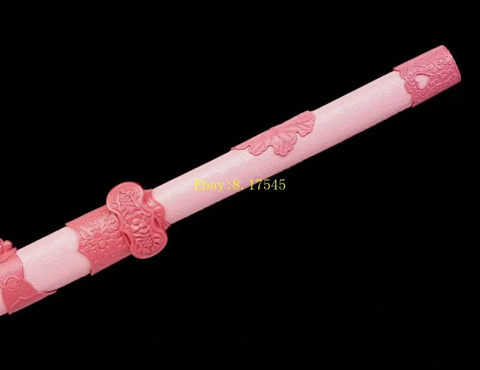 KungFu Broadsword Alto Aço Carbono Sabre Chinês Afiado WUSHU Dao Espada Katana - Imagem 4 de 4