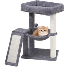 YOUPET Cat Tree with Cat Scratching Post for Indoor Cats, Cat Tower with Scra...