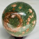 Natural Polished Pink cherry blossom agate BALL Madagascar 1820G ( 4.01LB ) — photo 10