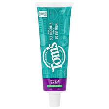 Tom'S of Maine Whole Care Natural Toothpaste with Fluoride, Spearmint, 4 Oz. Pa