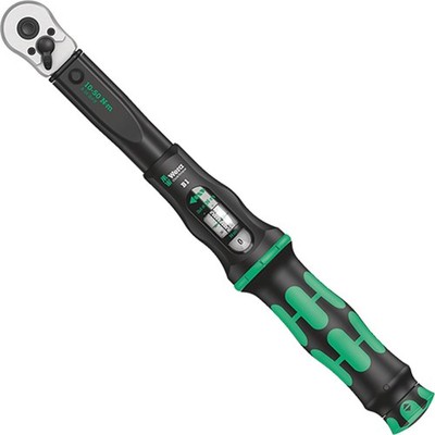 Wera Click-Torque B 1 Drehmomentschlüssel 10-50 Nm mit Umschaltknarre, 3/8 Vierk