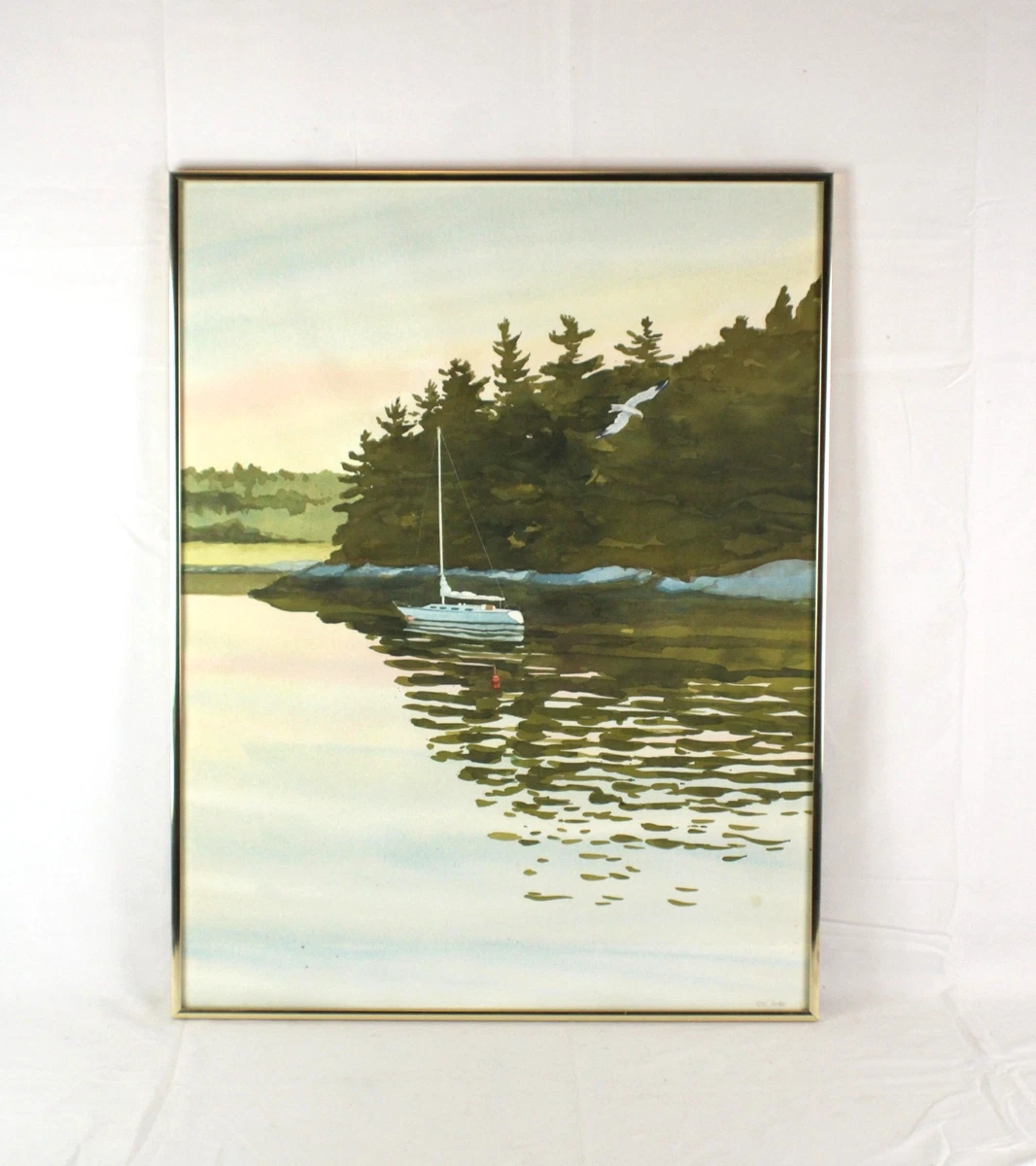 Watercolor Painting Original Nautical Art Paintings for sale | eBay