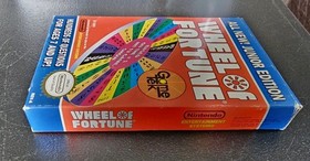 Wheel of Fortune Junior Edition NES Nintendo Complete CIB Good Condition w/ REG!