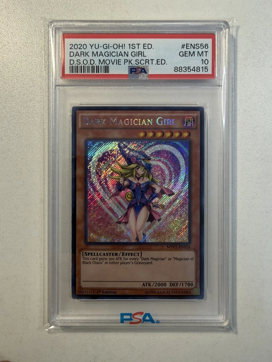 Dark Magician Girl Yu-Gi-Oh! TCG Professional Sports Authenticator