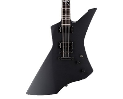 ESP LTD James Hetfield Snakebyte Signature Guitar - Black Satin - B-Stock