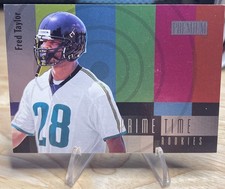 1998 SkyBox Premium FRED TAYLOR Prime Time Rookies Card #3PT Jaguars