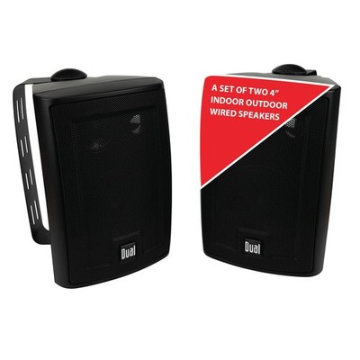 LU43PB 4'' 3-Way High Performance Outdoor Indoor Wired Speakers | Effortless S...