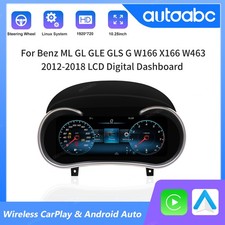 LCD 10.25'' Digital Instrument Cluster Carplay For Benz W166/X166/ML/GL/GLE/GLS LCD 10.25'' Digital Instrument Cluster Carplay For Benz W166/X166/ML/GL/GLE/GLS
