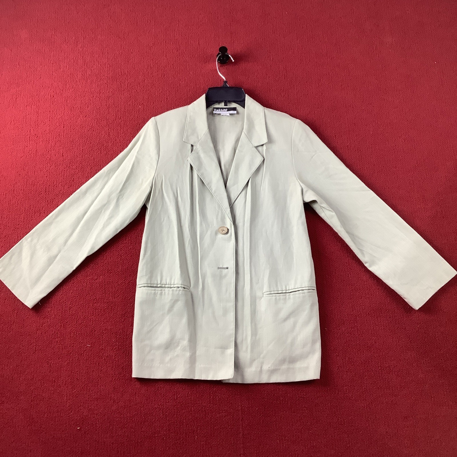 Women's RADCLIFFE Multi Color Patterned Blazer Si… - image 1