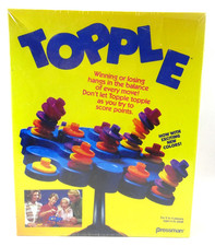 Topple Board Balance Game Vintage Version 1999 Pressman FACTORY SEALED BOX