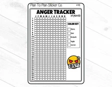4118~~Anger Tracker Planner Stickers.