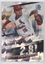 2020 Bowman Chrome Stat Tracker Atomic Refractor 47/150 Alvaro Seijas #ST-23 e6p