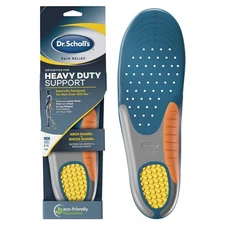 Dr. Scholl’s Heavy Duty Support Orthotics – Men’s 8-14, Over 200lbs, Pain Relief