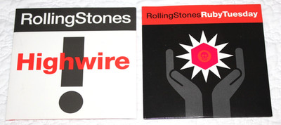 THE ROLLING STONES - Ruby Tuesday +2 / Highwire +2  (2 x UK CD EP's)