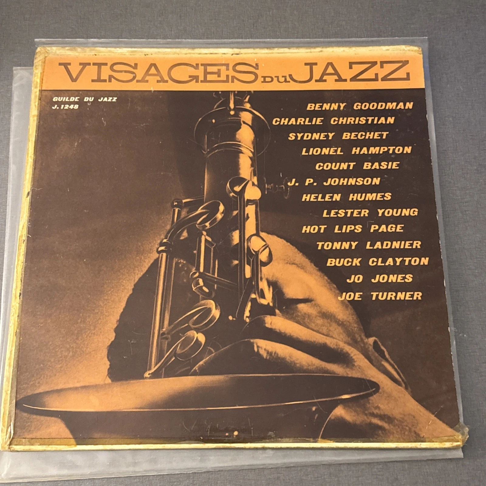 Vinyle 33 T 33 Tours Jazz Visages Du Jazz Guilde Du Jazz J1248