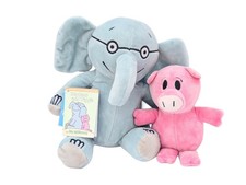 NWT 2007 YOTTOY Mo Willems ELEPHANT & PIGGIE Plush Set RARE Original 1st Edition