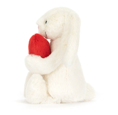 Bashful Red Love Heart Bunny ラブハートバニー S Jellycat Bashful Red Love Heart Bunny Valentine's medium 31 cm NEW