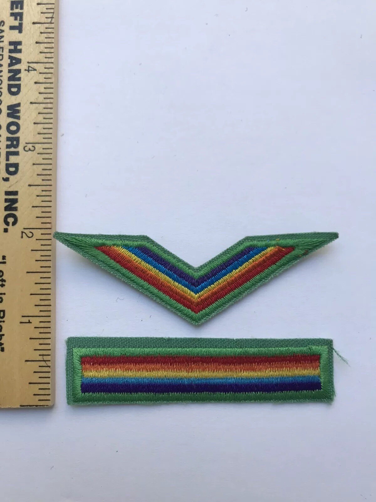 Retired Girl Scout Rainbow Uniform Patches Badge Daisy to Ambassador eBay