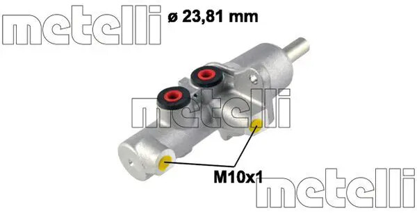 Pompa freno Alluminio 05-0603 METELLI per VW LT 28-46 II Furgone