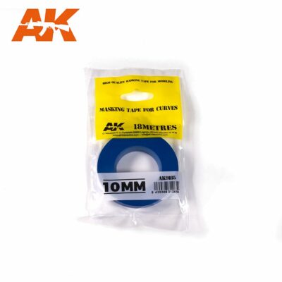 1mm Masking Blue Tape For Curves AK 9181 Hobby Model Accessory