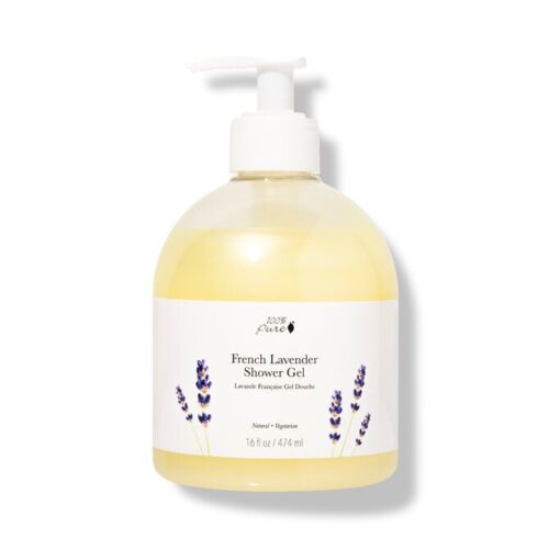 100% pure French Lavender Shower Gel 16 fl oz - Picture 1 of 2